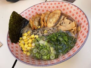 Vegan Ramen  at Manpuk in Vilafranca Del Penedes