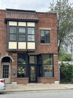 Frontage on west 25th street  at Green Kitchen in Cleveland