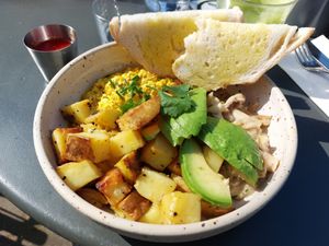 Big breakfast at Bakers & Roasters in Amsterdam