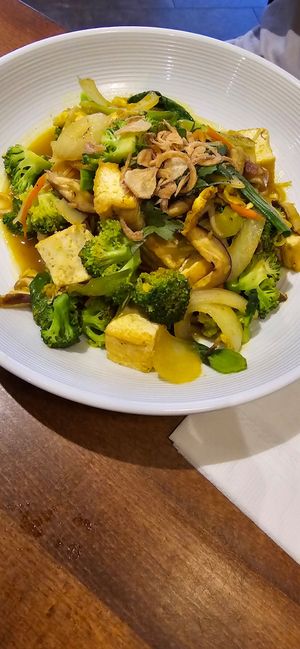 Curry Noodles at Saigon Bistro in Jersey City