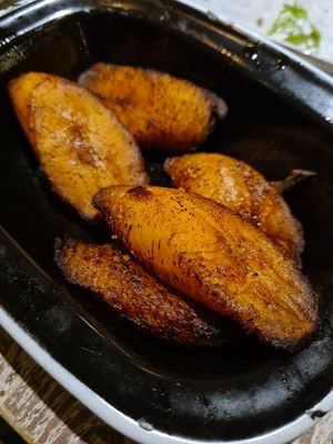 Sweet plantains at Turtle Bay  in Durham