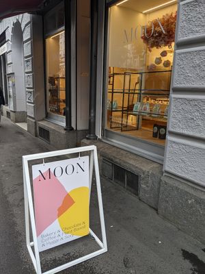 outside at MOON in Zurich