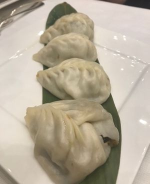 Ravioli di verdure al vapore  at Shanghai Naturalmente in Padua