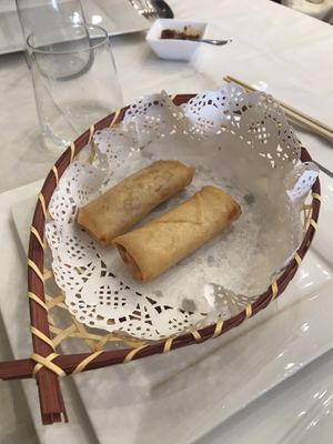 Spring rolls   at Shanghai Naturalmente in Padua
