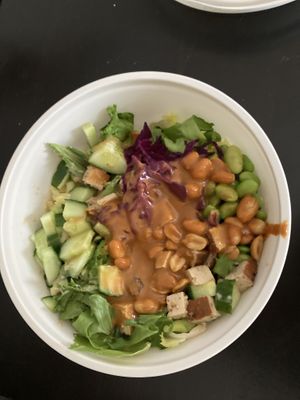 soja power bowl   at immergrün - Europa-Allee in Frankfurt