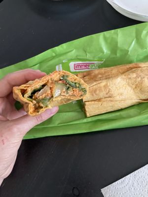 köftewrap   at immergrün - Europa-Allee in Frankfurt