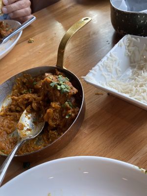Kathal Masaledar (jackfruit curry)  at Bombay Street Kitchen in Orlando
