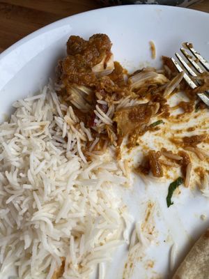 Jackfruit curry   at Bombay Street Kitchen in Orlando