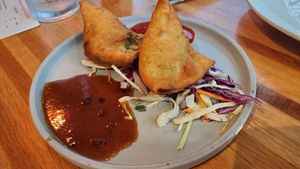 Samosa at Bombay Street Kitchen in Orlando