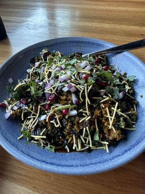 Kale Chat  at Bombay Street Kitchen in Orlando