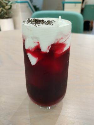 Roselle & Perilla Tea at Green Common Nexxus in Hong Kong Island