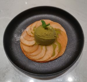 Granny Smith Apple Pie, Matcha Snowball at Green Common Nexxus in Hong Kong Island