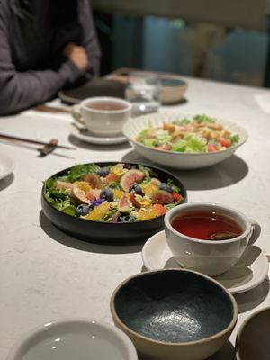 Figs salad #Veganuary at Green Common Nexxus in Hong Kong Island