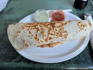 Burrito   at Holy Guacamole in Vancouver