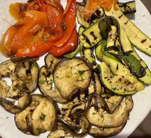 grilled vegetables   at Baresana in Bari