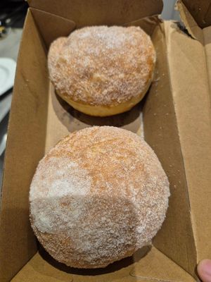 Jam donut balls $5.00 at Levain Doughnuts in Mentone