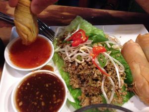Vegetarian Platter. at Taco Joes in Byron Bay
