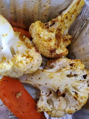 Curried Cauliflower appetizer at Lago Bistro in Lago Vista