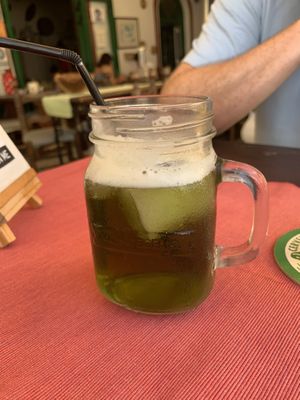 Ice tea at Ristorante 377 in Gran Canaria