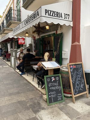 Vegan friendly  at Ristorante 377 in Gran Canaria