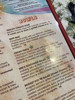 Vegan pasta  at The Friendly Toast in Danvers