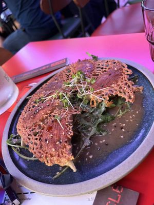 Beyond meat gyoza  at BIGFAN in Dublin