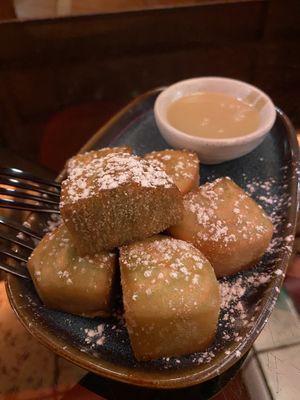 Dessert with vegan coconut condensed milk   at BIGFAN in Dublin