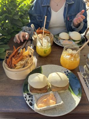 Tofu bao buns  at Woosabi in Gdansk