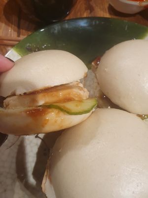 Tofu bao bun at Woosabi in Gdansk