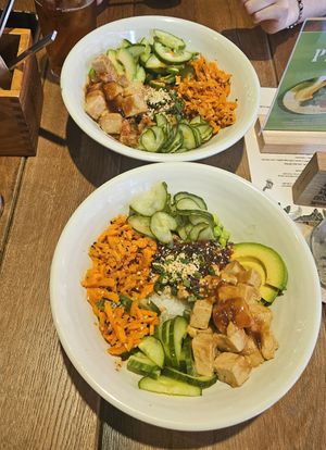 Both our bowls at Woosabi in Gdansk