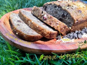 Banana bread  at Vale Vegan in San Andres Cholula