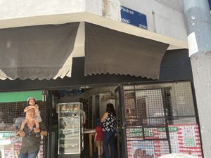 Storefront is easy to miss  at Veggie Vendetta in Buenos Aires