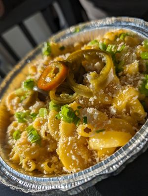 Mac and Cheese at Vegan Daddy Meats in Salt Lake City