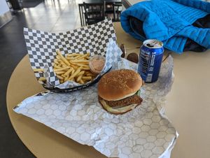 Without me... at Vegan Daddy Meats in Salt Lake City