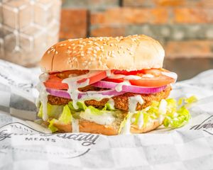 Chik’n ranch   at Vegan Daddy Meats in Salt Lake City