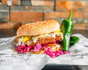 Pickled Chik'n  at Vegan Daddy Meats in Salt Lake City