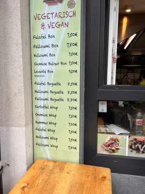 Menü  at Levante Kitchen in Freiburg