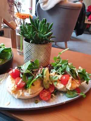 Bagel at Café am Bohlenplatz in Erlangen