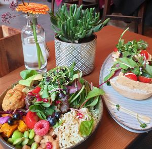 Lunch at Café am Bohlenplatz in Erlangen