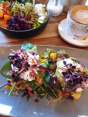 Vegetarisch at Café am Bohlenplatz in Erlangen