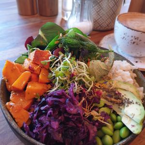 Vegan at Café am Bohlenplatz in Erlangen