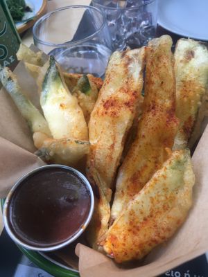 Zucchini fries  at EATERY in Athens