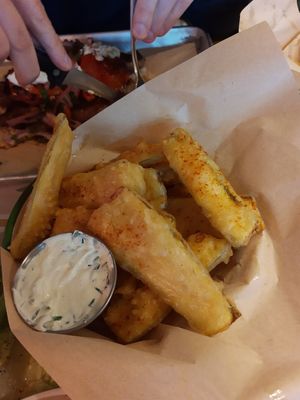 Zuchinni fries at EATERY in Athens