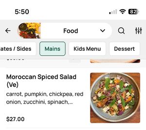 Current menu 16/8/2025  at Boston Brewing Co in Hay