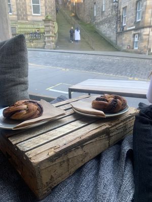 view at The Milkman in Edinburgh