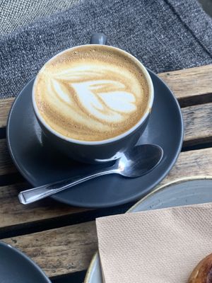 flat white at The Milkman in Edinburgh