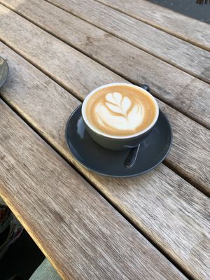oat  latte   at The Milkman in Edinburgh