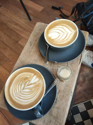 Oat Lattes at The Milkman in Edinburgh