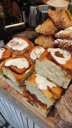 Vegan rolls and gingerbread special at The Milkman in Edinburgh