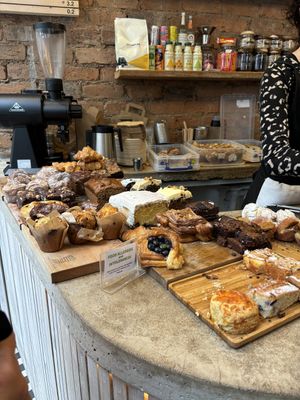 At least half are vegan - could be more!  at The Milkman in Edinburgh